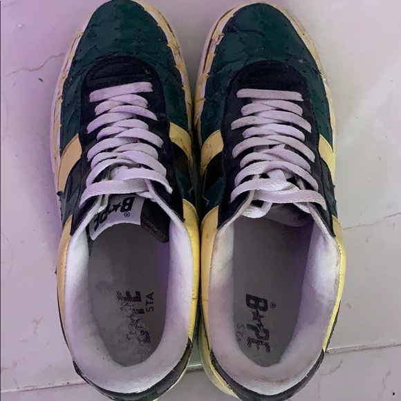 Bapesta x Kaws 2006 Beige Green Camo - Picture 2 of 6